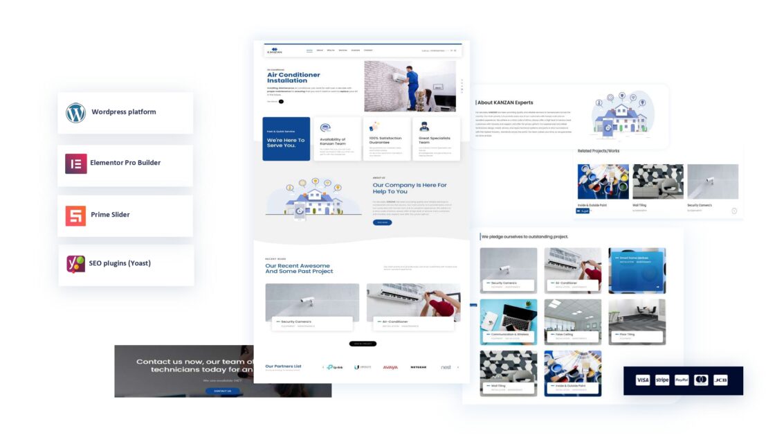 Home Service Website